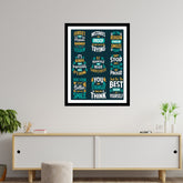 Forget Mistake Remember Lesson Premium Motivational Quotes Photo Frame